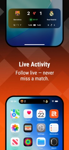 Rotascore: 实时比分 screenshot