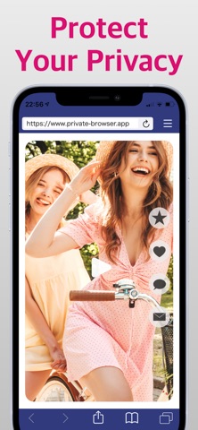Private Browser - Priver iPhone screenshot