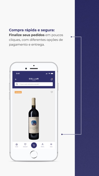 Cellar Vinhos iPhone screenshot 3 - Shopping app