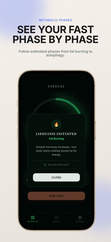 Fastual: Fasting Phase Tracker screenshot