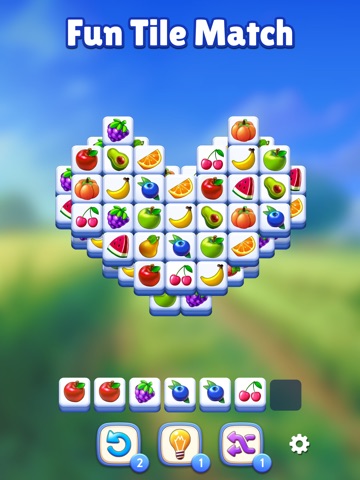 Fruit Match - Tile Games iPad screenshot