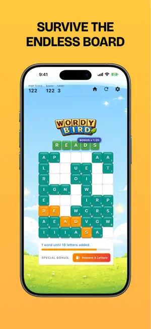 Wordy Bird: Word Swipe Game screenshot 3