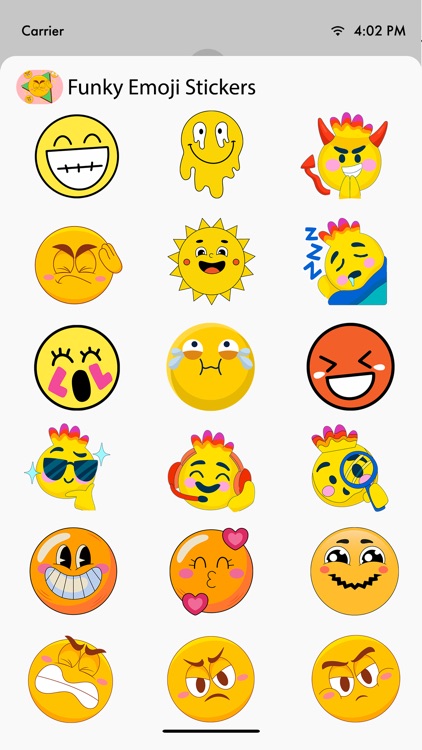 Funky Emoji Stickers