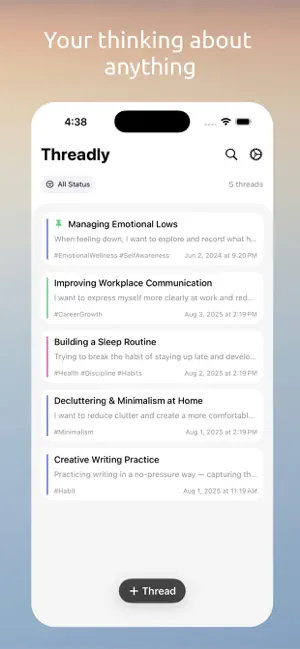 Logue - Timeline for Ideas screenshot 3