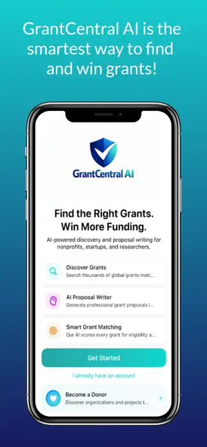 GrantCentral AI screenshot 1