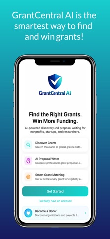 GrantCentral AI Screenshot 1 of 10