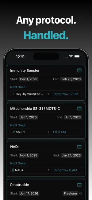 PepTrac: Peptide Tracker screenshot 2