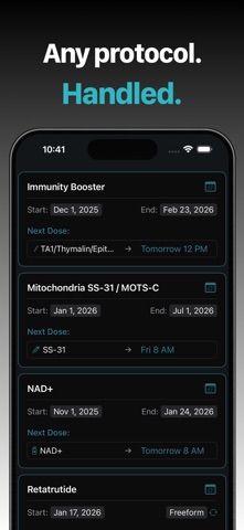 PepTrac: Peptide Tracker screenshot