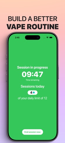 Quit Vaping Gradually Screenshot 2 of 6
