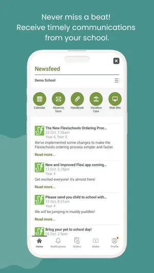 Flexischools screenshot 1