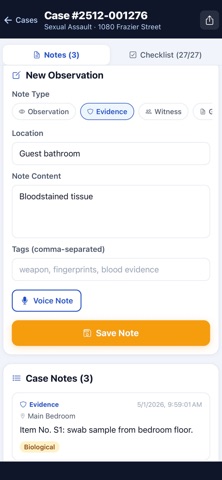 SceneNote Pro screenshot