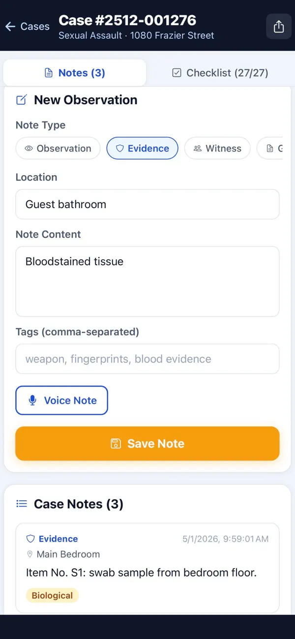 Screenshot #2 pour SceneNote Pro
