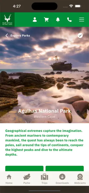 SANParks iPhone screenshot 3