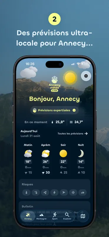 Annecy Météo screenshot 2 of 6