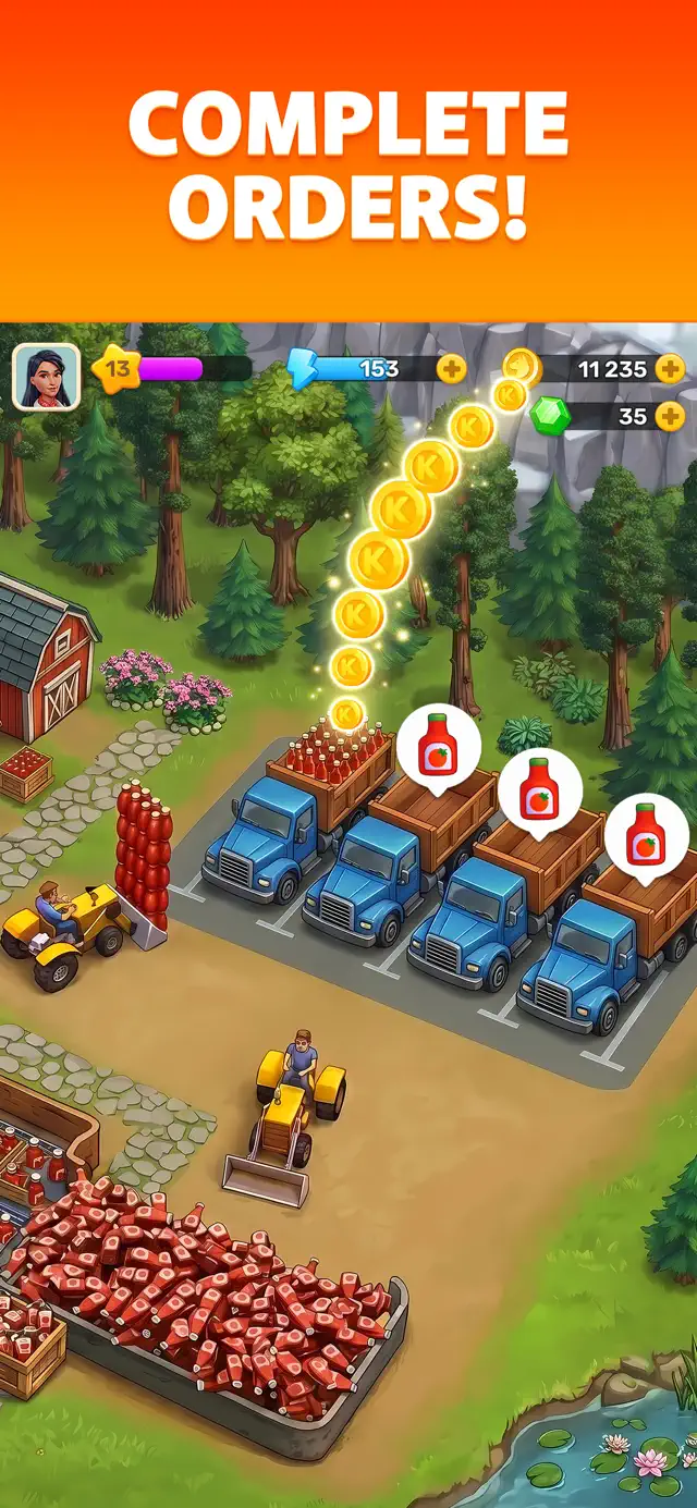 Klondike Adventures: Farm Game screenshot 3