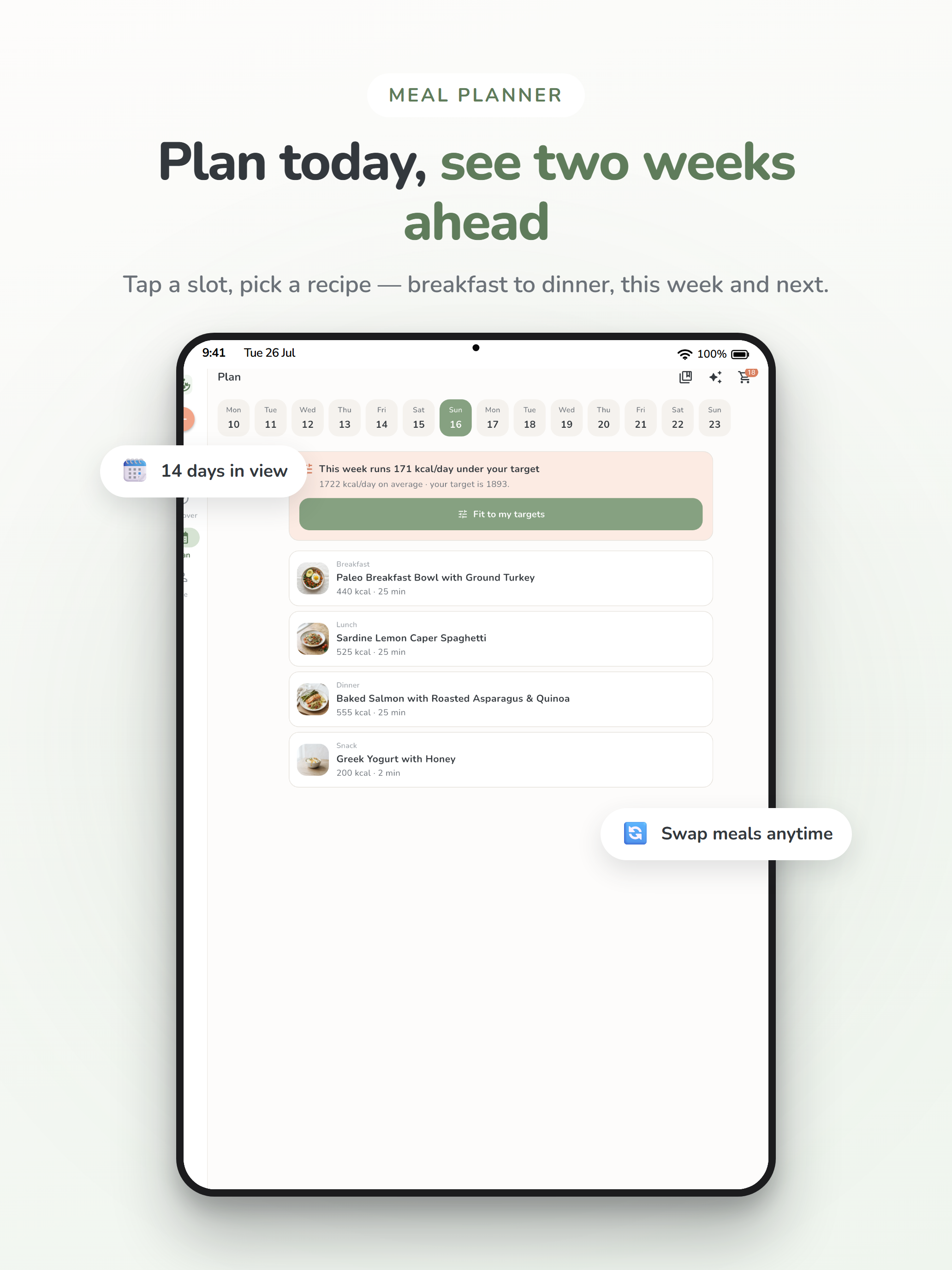 Mealique: Plan, Cook, Shop screenshot 12