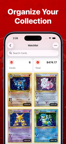 TCG Card Scanner - CardNest iPhone screenshot