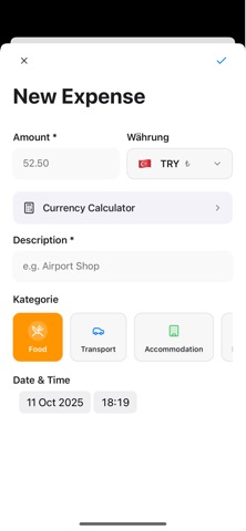 Offline Travel Budget Screenshot 3 of 6
