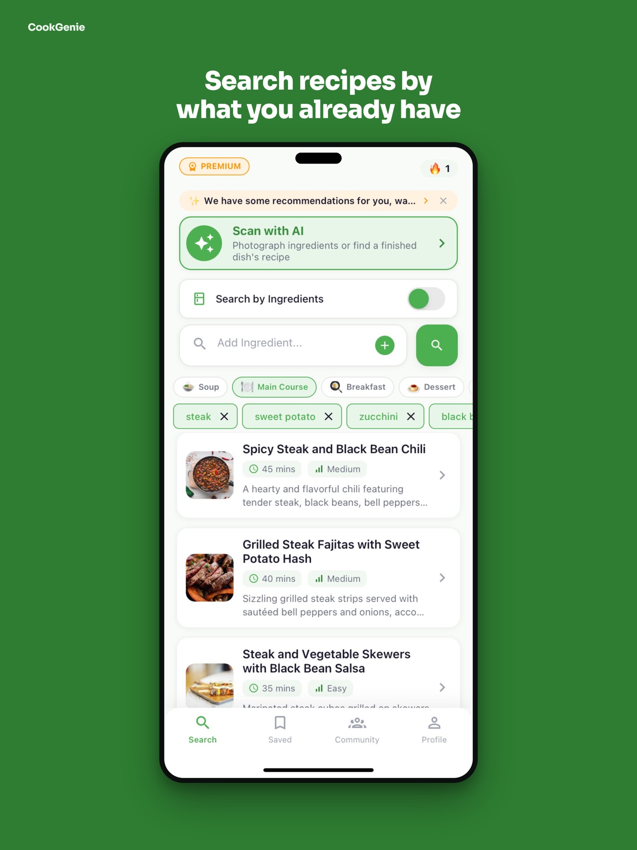 Screenshot 8 of CookGenie: AI Recipe Finder