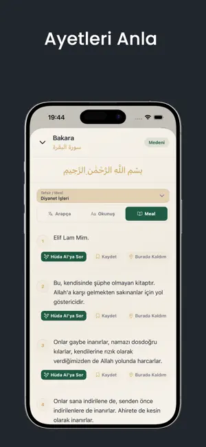 Hüda AI screenshot 2