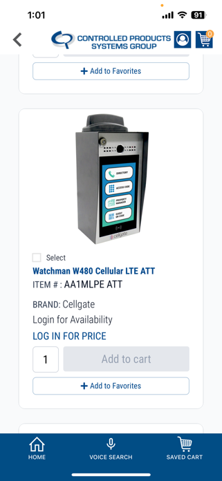 Controlled Products Screenshot 4 of 4