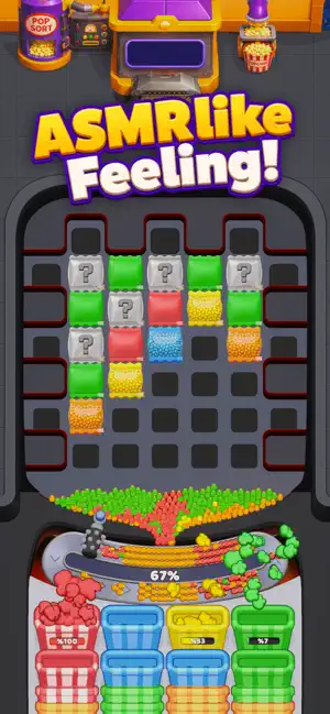 Popcorn - Pop & Sort screenshot 2