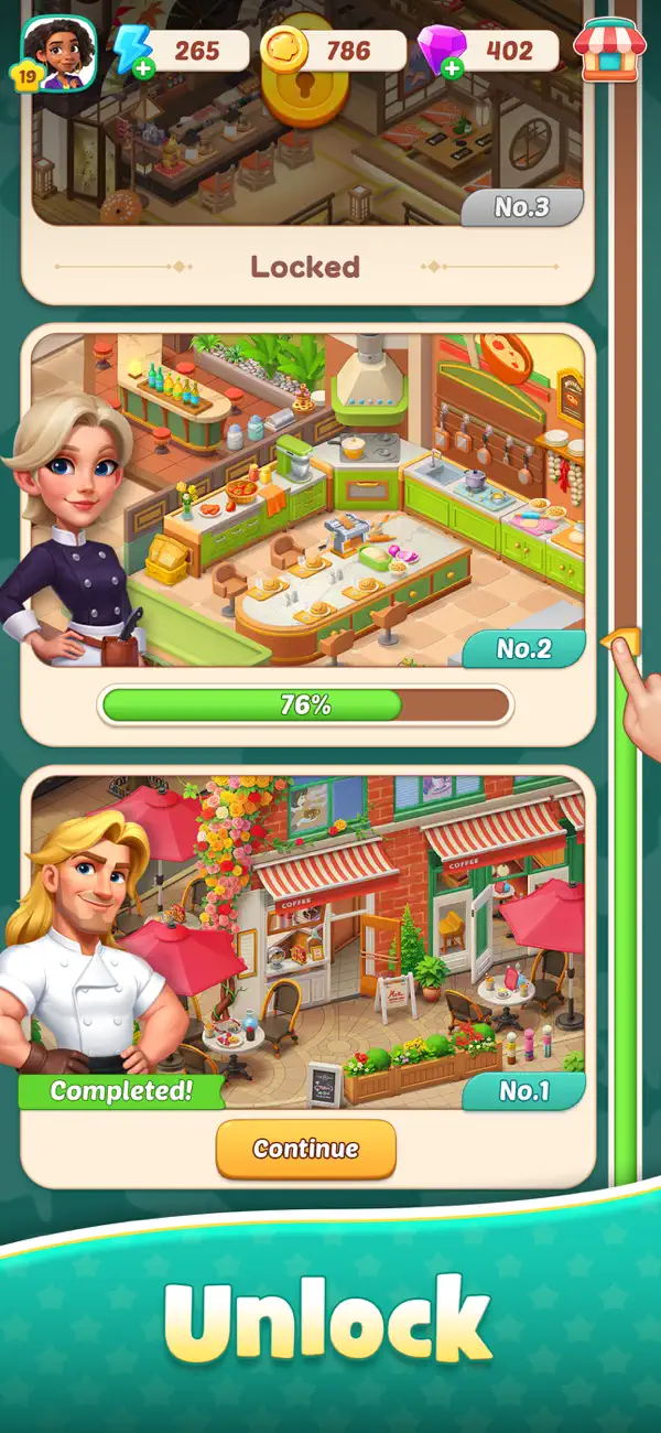 #5. Foodstars: Merge & Cook (iOS) 由: Happibits