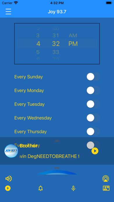 Joy 93.7 Screenshot