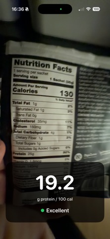 ProteinScore Screenshot 1 of 3