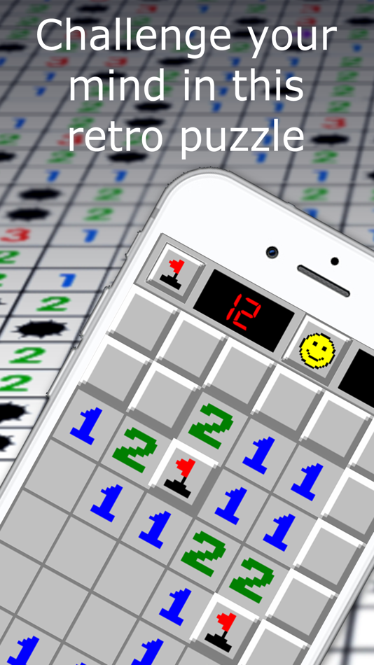 #1. Minesweeper - Classic Puzzle (iOS) Podle: Denis Ivanov
