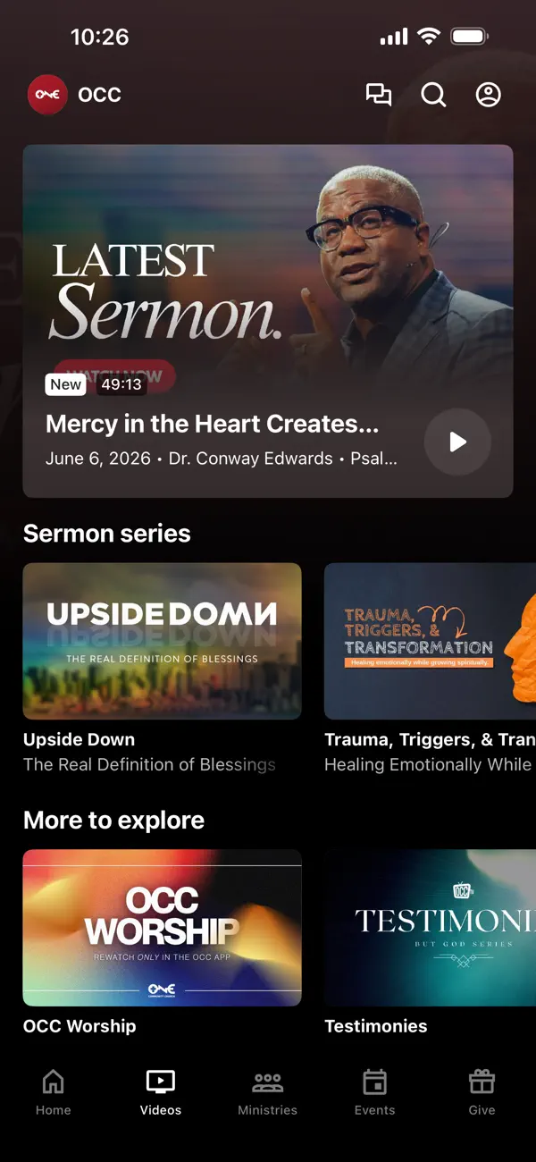 Screenshot #2 pour One Community Church Texas