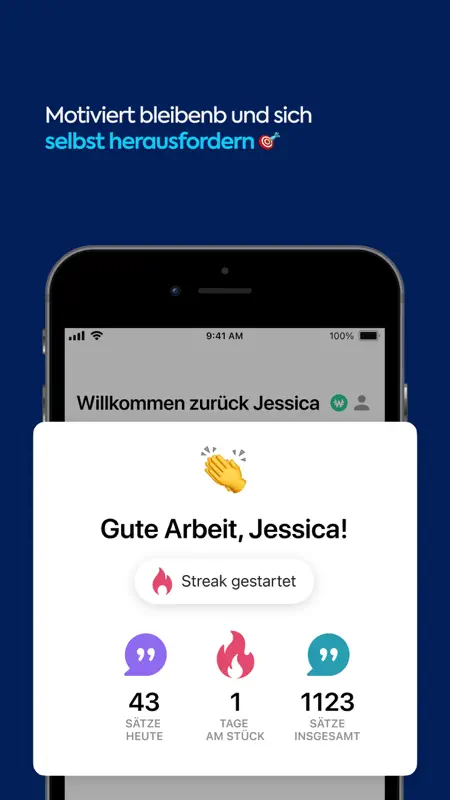 Speak: Englisch lernen screenshot 8 of 9