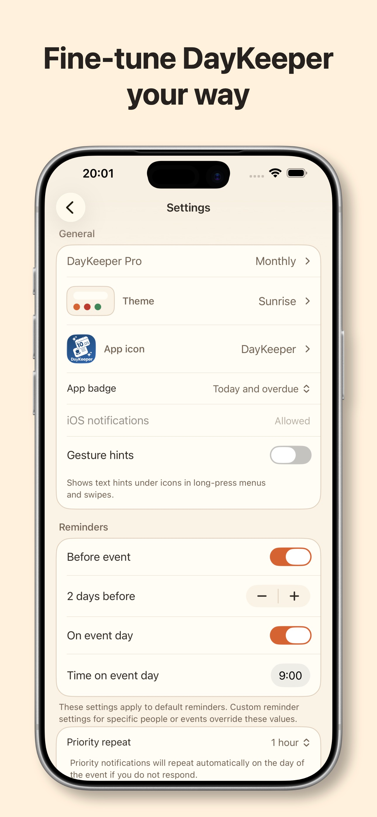 DayKeeper: Birthdays & More screenshot 8