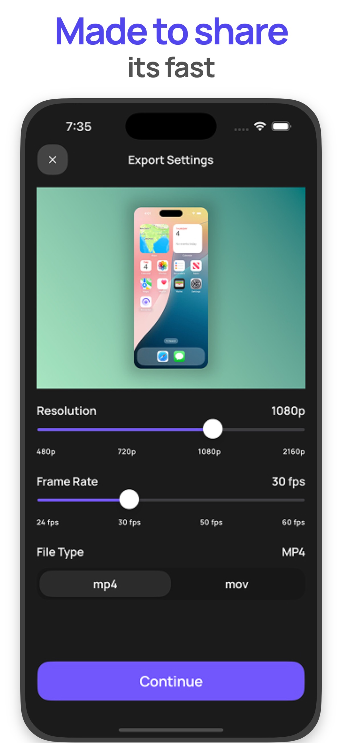 Screen recorder - Srecorder iPhone screenshot 4