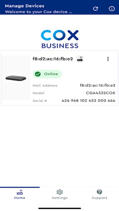 App screenshot