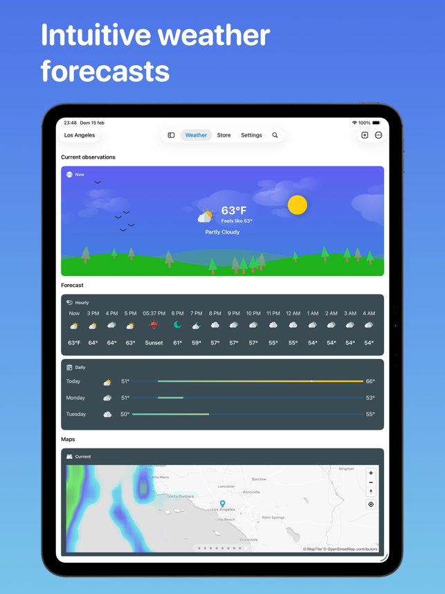 Weather Bot: Alerts and Radar Screenshot