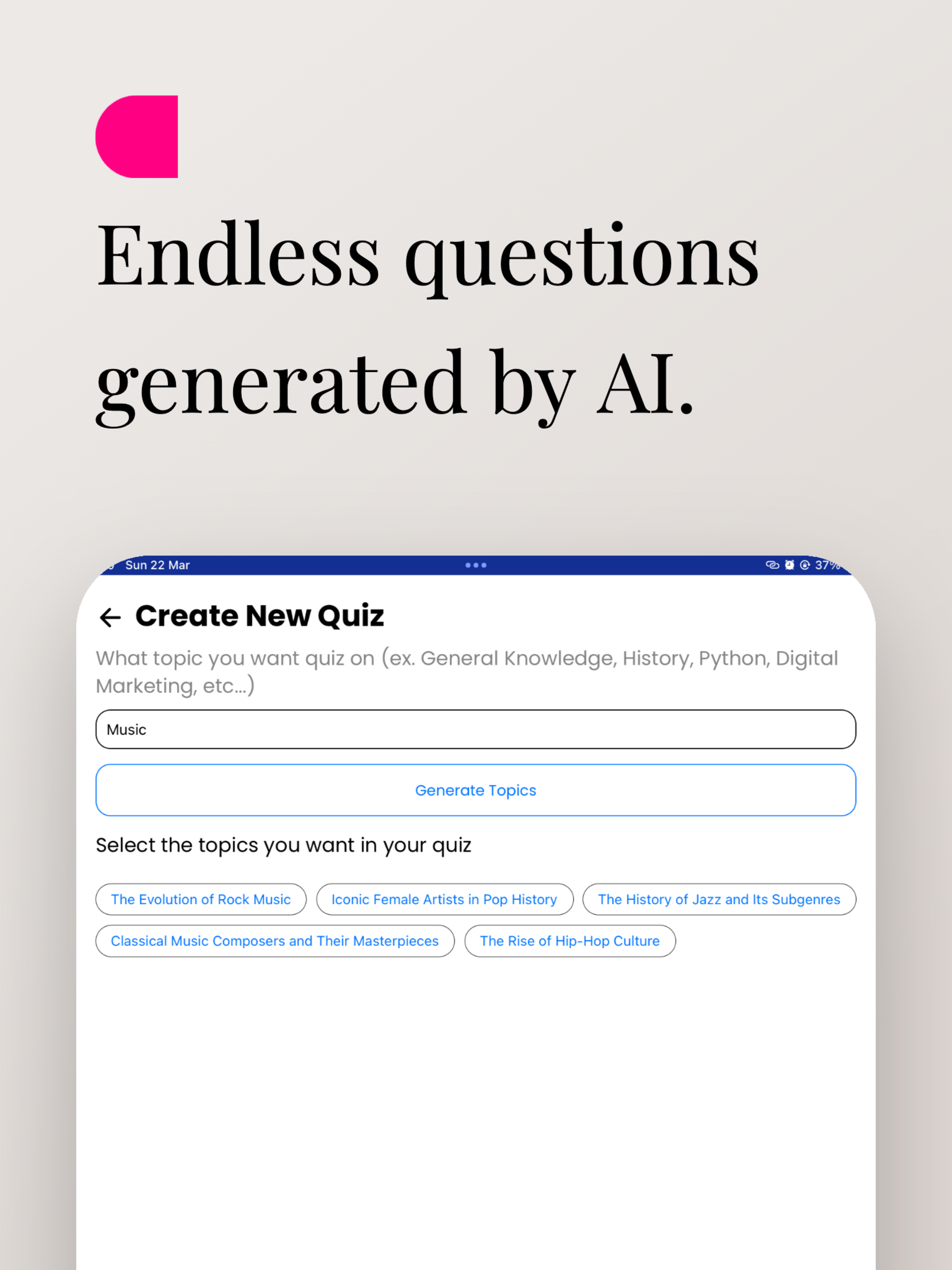 Trivia Quest AI: Brain Quiz