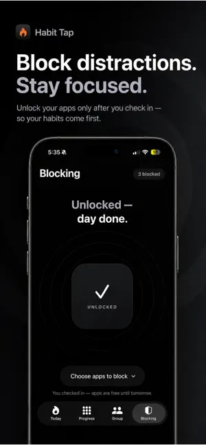 Habit Tap - Discipline Tracker screenshot 1