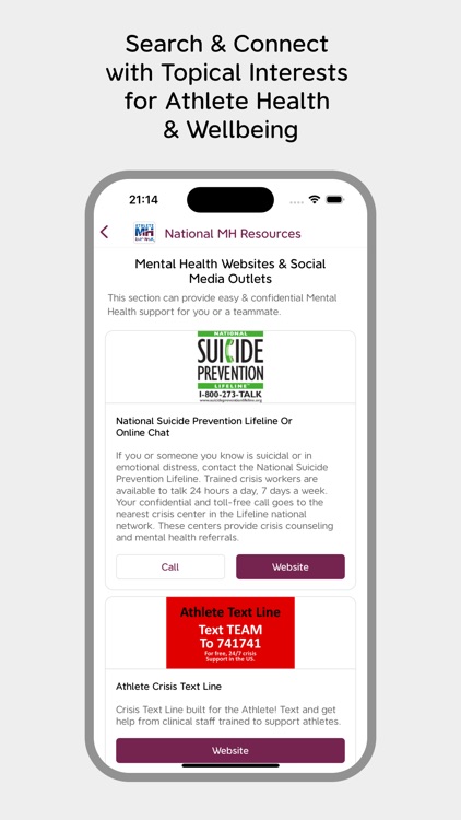 Athlete Mental Health Link screenshot-4