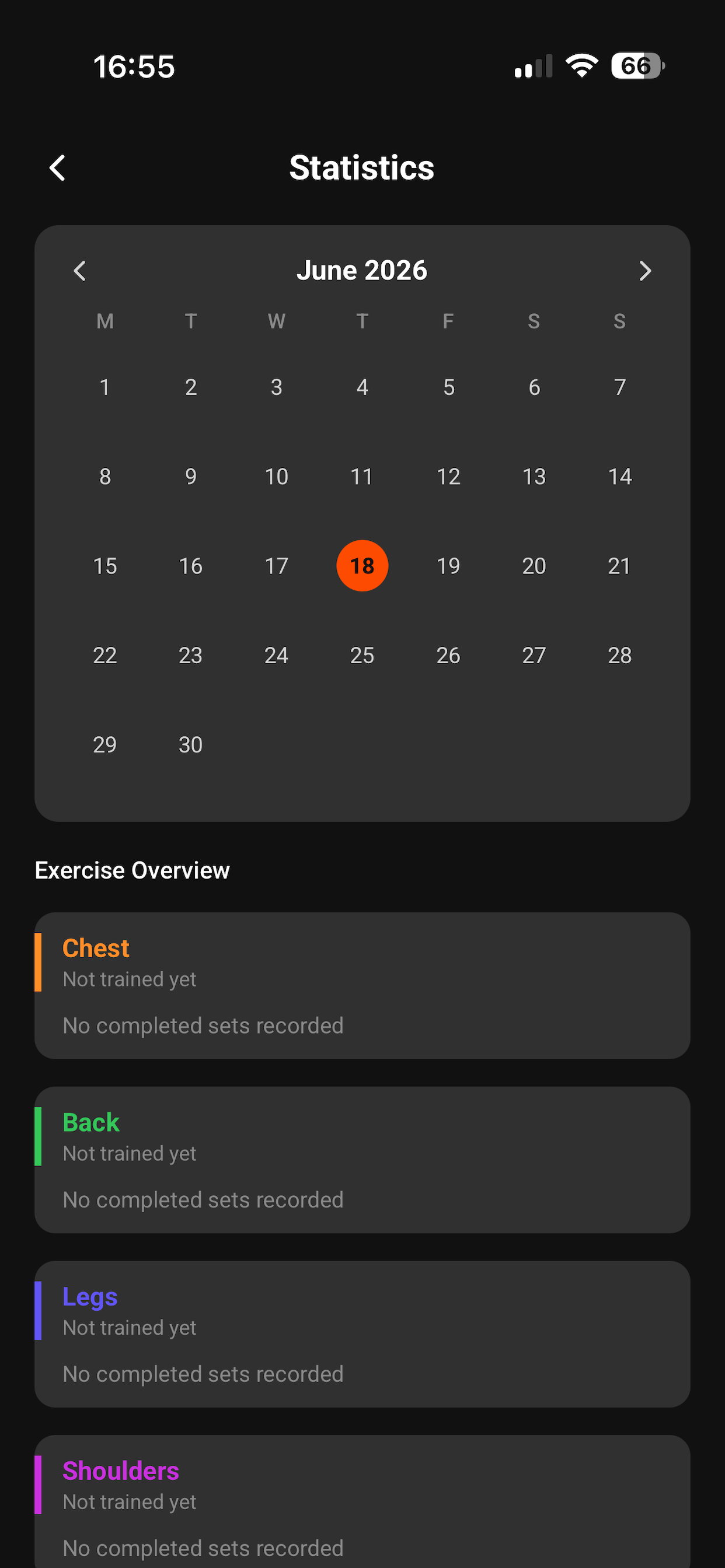 My Workout Diary screenshot 4