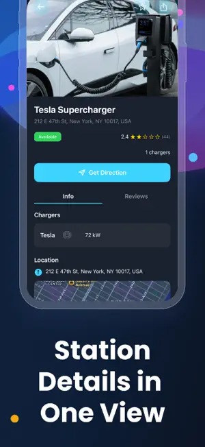 EV - Charging Stations Map screenshot 3