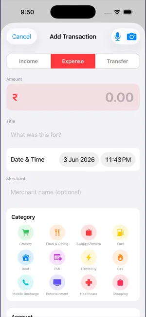 CasHero - Expense Tracker screenshot 1