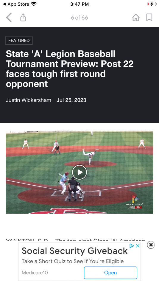 #4. NewsCenter1 (iOS) 由: Forum Communications Company