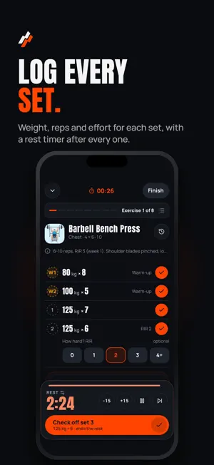 Strivis: Gym & Macro Tracker screenshot 1