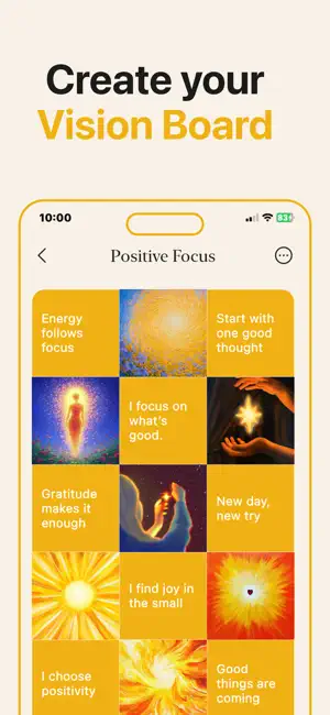 Sunrise: Vision Board & Dreams screenshot 2