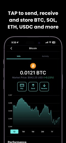 T.A.P. Wallet Screenshot 2 of 4