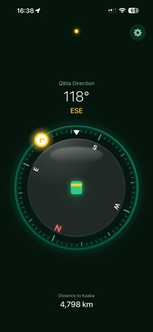 Simple Qibla Compass screenshot