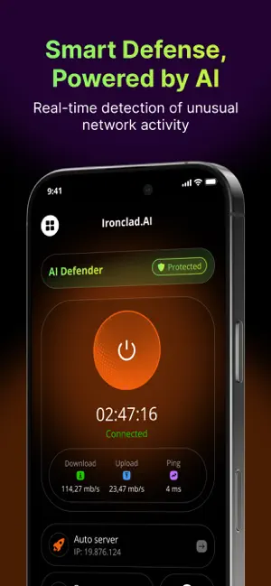 Ironclad - AI VPN screenshot 2