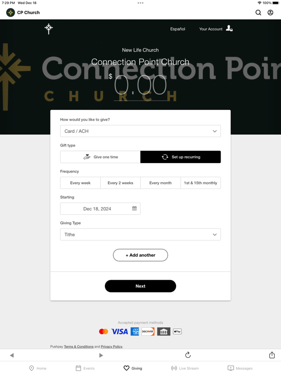 Connection Point - Vacaville iPad screenshot 3 - Education app