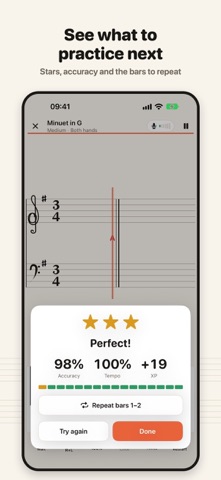Piano Lessons · Klavi skjermbilde 4